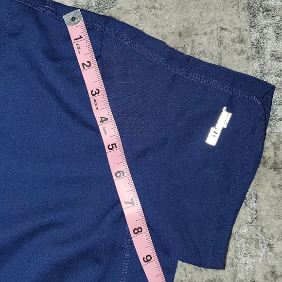 Grey's Anatomy SM Petite Indigo Blue  Scrub Set - Picture 10 of 15